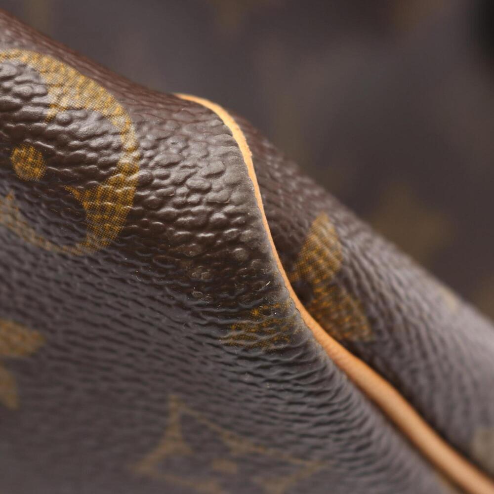 LOUIS VUITTON Brown Monogram Leather Keepall 50 Boston Bag - Picture 7 of 10